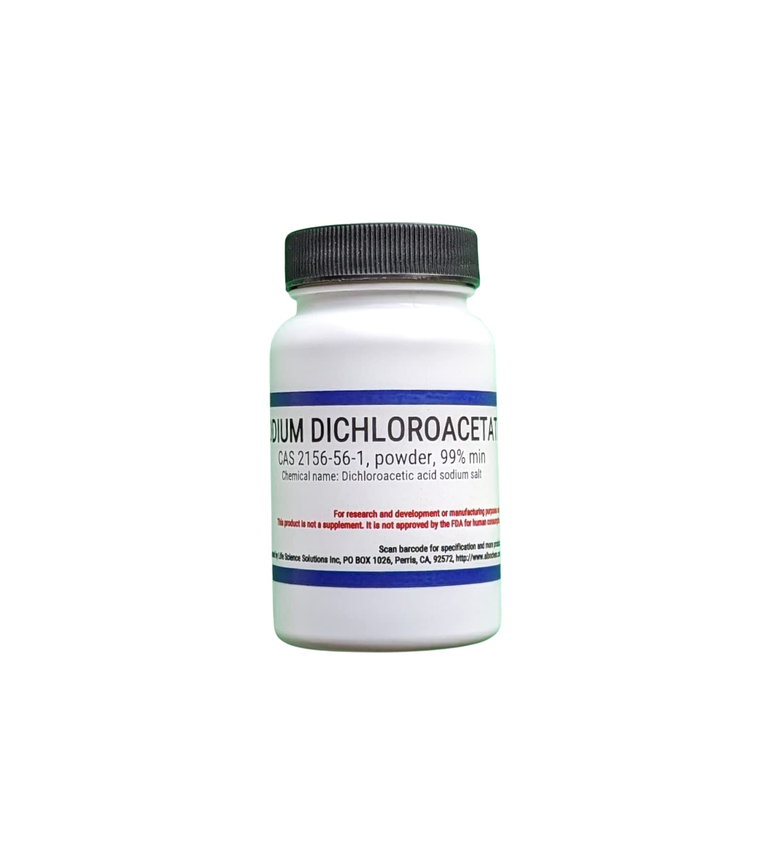 Sodium dichloroacetate, 99%, 25 Grams - Pure