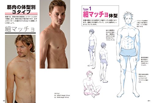 How To Draw Manga Anime Men S Muscle Technique Book Pose Collection From Slim To Macho 男の筋肉 描きわけポーズ集 スリムからマッチョまで Pricepulse