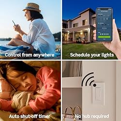Leviton Decora Smart Switch, Wi-Fi 2nd Gen, Neutral