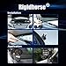LED Light Bar Mounting Brackets, Rigidhrose 2pcs Universal Hood LED Work Light Bar Mount Bracket Clamp Holder for Jeep Truck Off Road Installed No Need Drilling
