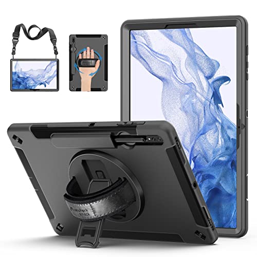 Case for Samsung Galaxy Tab S8 Plus 2022 : 3 Layer