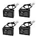4 Pcs 450VAC 1.5uF 50/60Hz 5% Tolerance Fan Motor Capacitor CBB61