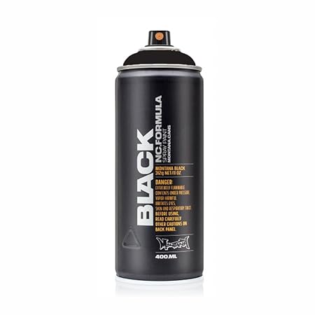 Montana BLACK Sprühdose CAN, 400 ml Black