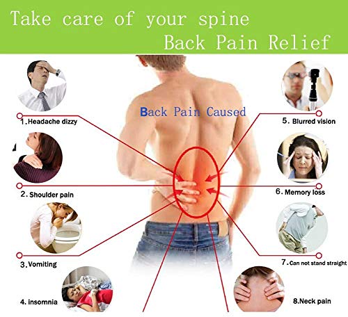 Back Stretcher Lower And Upper Back Pain Relief Lumbar Stretching Device Posture Corrector Back Support For Office Chair Get Muscle Tension White Green Pricepulse