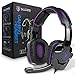 Stereo Gaming Headset PS4 Xbox One S, SADES SA930S Noise Cancelling Over Ear Headphones with Mic, Bass, Soft Memory Earmuffs for PC Laptop Mac Nintendo Switch Games Mobilethumb 1