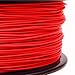Gizmo Dorks 3mm (2.85mm) HIPS Filament 1kg / 2.2lb for 3D Printers, Red