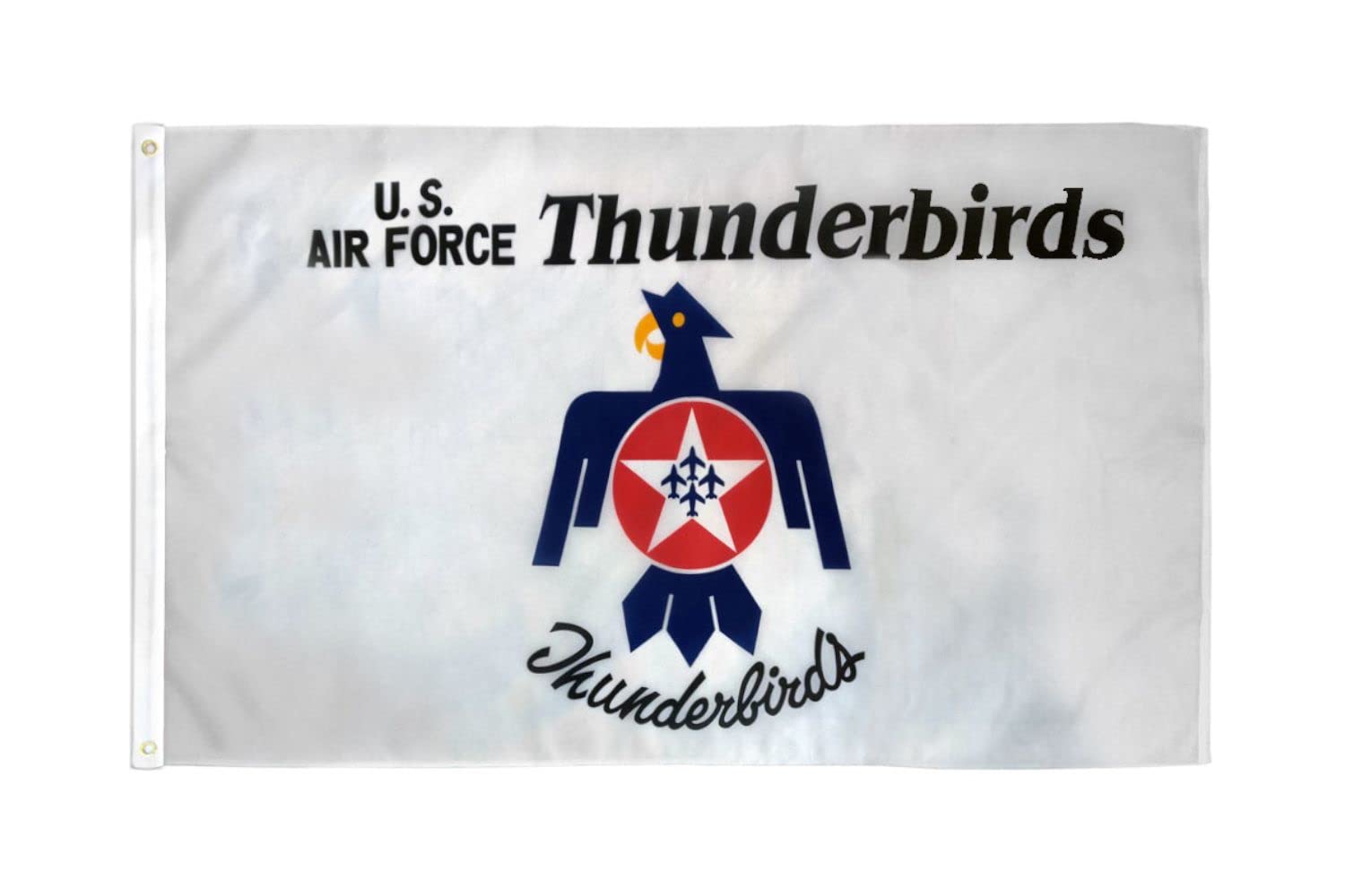 AZ FLAG - Air Force Thunderbirds Flag - 3x5 Ft - 100D Polyester American Airforce Banner with Two Metal Grommets - Fade Resistant - Vivid Colors - 3' x 5' Feet - 150x90 Cm