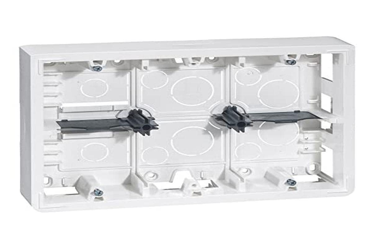 Legrand Mosaic 080276 Casing 2 x 3 x 2 Modules White