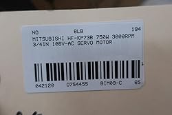 MITSUBISHI HF-KP73B SERVO Motor 750W 3000RPM 19MM