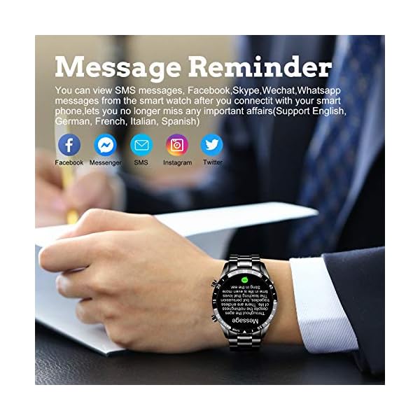 LIGE-Smart-Watch-for-Men-Bluetooth-Calls-Voice-Chat-Fitness-Tracker-with-Blood-Pressure-Heart-Rate-Sleep-Monitor13-Full-Touch-Screen-Activity-Trackers-IP67-Waterproof-Pedometer-for-iOS-Android LIGE Smart Watch for Men, Bluetooth Calls Voice Chat Fitness Tracker with Blood Pressure Heart Rate Sleep Monitor,1.3…