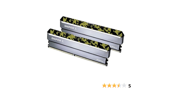 G Skill 32gb 2 X 16gb Sniper X Series Ddr4 Pc4 0 3600mhz Desktop Memory Model F4 3600c19d 32gsxkb At Amazon Com