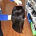 ISEE Hair Lace Front Wigs Human Hair Straight Transparent Lace Frontal Wigs for Black Women Human Hair 180% Density Pre Plucked with Baby Hair Full and Thick (8