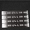 4Pcs Auto Roestvrij Staal Instaplijsten Kick Platen, voor Citroen C4L Protector Plaat Pedaal Buitenste Platen Drempel…