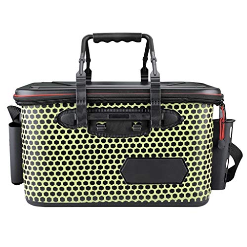 BYDBNR Angelkasten, Wasserdichtes Fischerbecken Aufbewahrungsbox for Fanggeräte Multifunktionsfischereiausrüstung, Die…