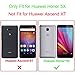 Sophmy Honor 5X Case, Sophmy Hybrid Dual Layer Armor Protective Case Cover with Kickstand for Huawei Honor 5X [Shockproof Case] - Black