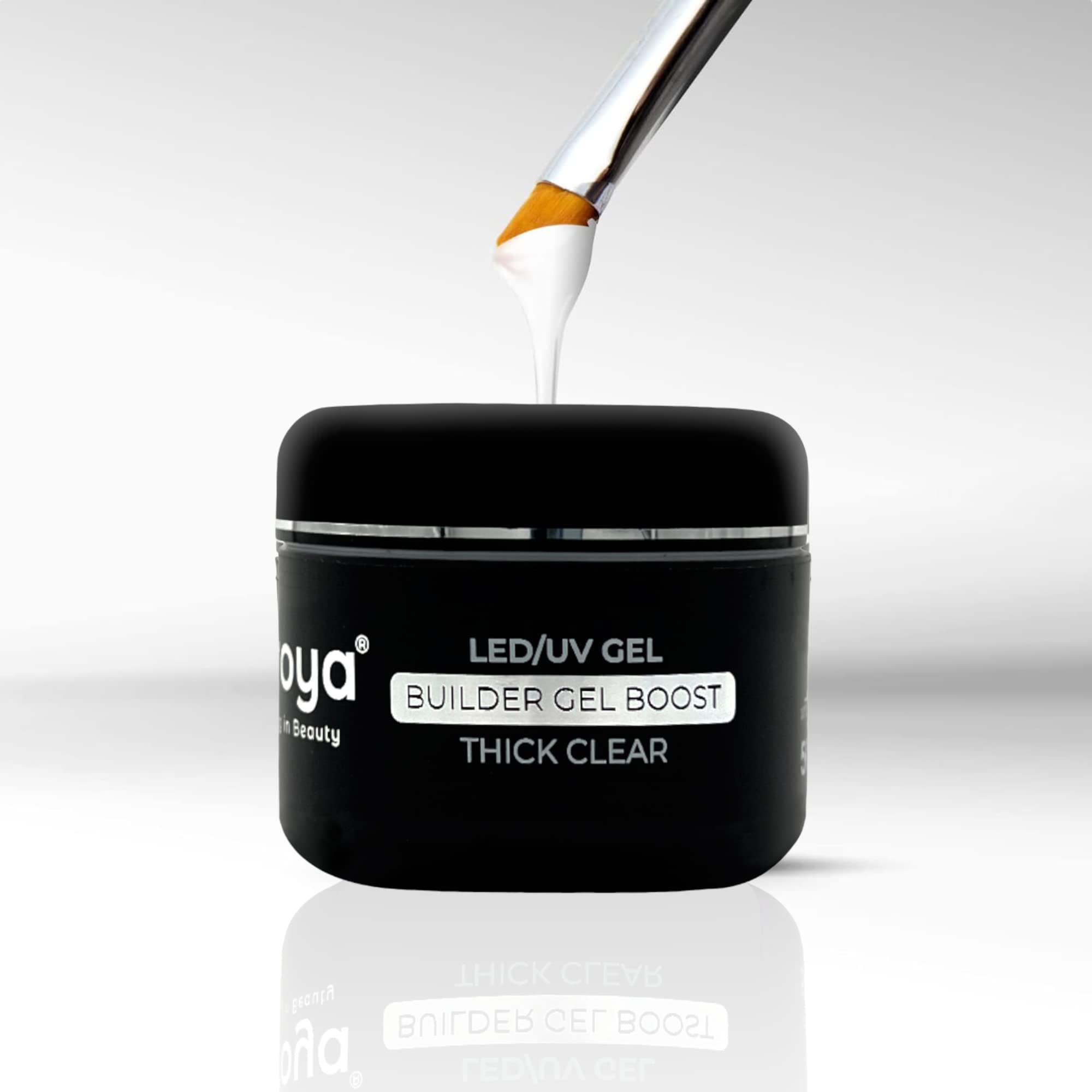 loroya® LED/UV Builder Gel Boost Thick Clear 50 g Builder Gel Nail Extension Nail Manicure