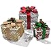 JOYIN Deluxe Lighted Gift Boxes for Christmas Decoration-with 8 Modes 150 LED Light String