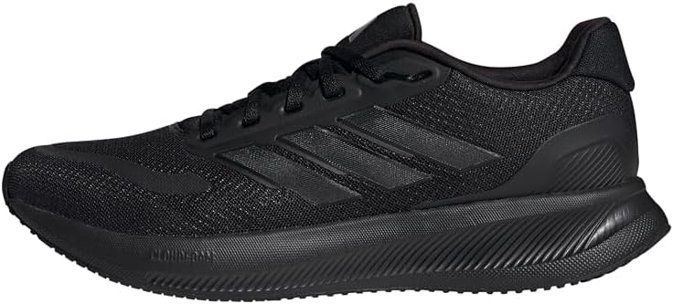 adidas Runfalcon 5 Running Shoes, Ténis Masculinos, Core Black Core Black Core Black, 42 EU