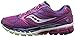 Saucony Women's Guide 8 Road Running Shoe, Berry/Purple/Slime, 7 M US