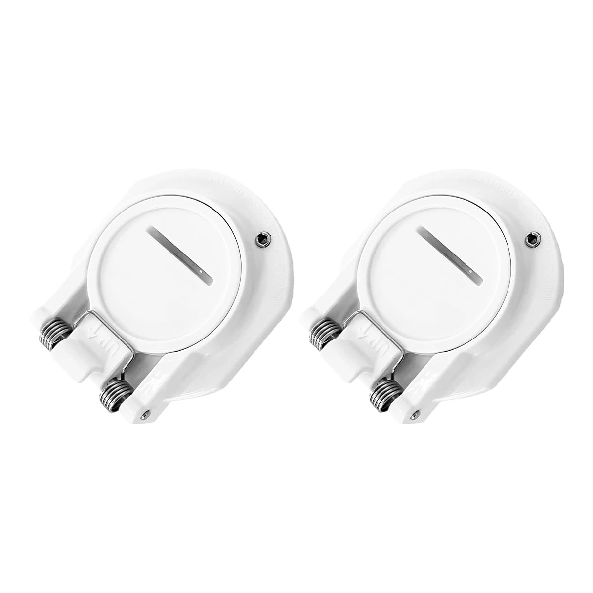 Alnicov 2Pcs White Free Rotation Pool Vacuum Vac Lock For W400BWHP, W400BLGP, GW9530 Replacement Compatible with Zodiac,Hayward,Suction Pool Cleaners