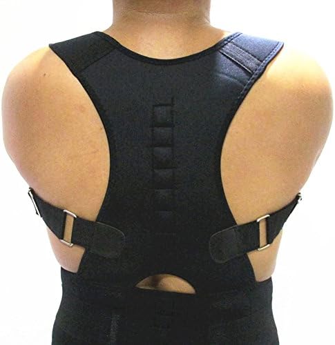 5 Sizes Lianth Posture Corrector for Student Men and Women Adjustable Braces Support (S suit chest 75-85cm)