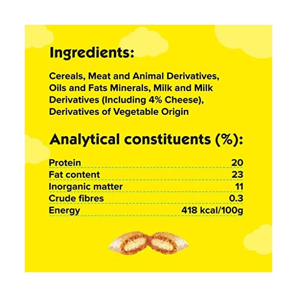 Dreamies Cat Treats Variety Pack, snacks with chicken, salmon flavour and cheese, 60 g (Pack of 12)