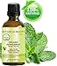 PEPPERMINT ESSENTIAL OIL ORGANIC. 100% Pure Therapeutic Grade, Premium Quality, Undiluted. 0.33 Fl.oz.- 10 ml. by Botanical Beauty