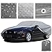 OxGord 4-Layer Full Car Covers for Automobiles - Large Indoor/Outdoor Full Cover with UV Protection Fabric - Universal Indoor and Outdoor Ready-Fit/Semi Glove Fit - Fits up to 216 Inches