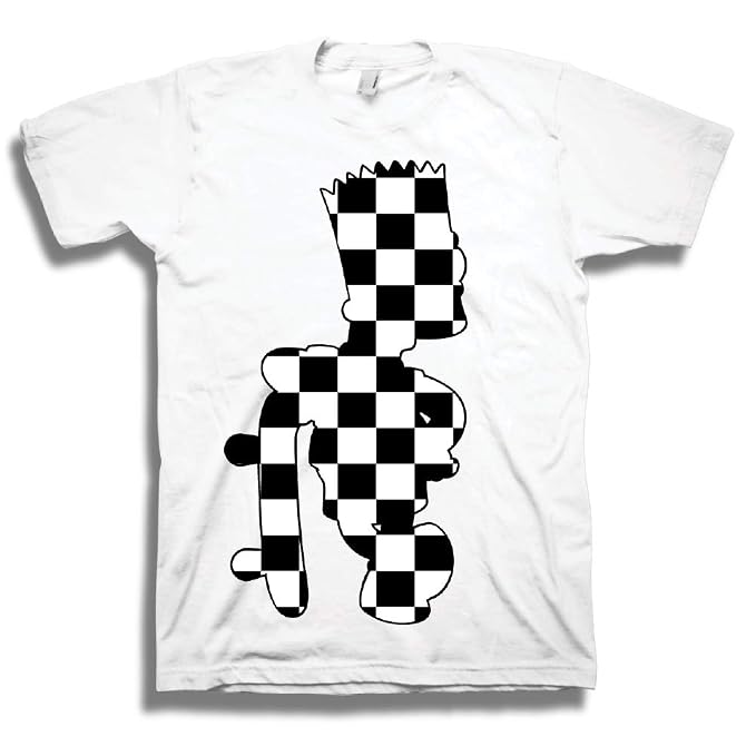 The Simpsons Mens Krusty The Clown Shirt Krusty Burger Logo Tee Graphic T Shirt - 