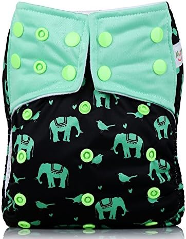 Mumsbest Baby Cloth Diaper Cover New Unique Design (Elephant)