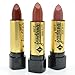 JORDANA LOT OF 3 MATTE LIPSTICK BROWN CAFE TAUPE COLLECTION SHADES JDSET07 + FREE EARRING