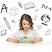 50Pcs Cute Vinyl Stickers Pack Waterproof for Laptop,Lovely Sticker Decals for Teen Girls,Computer,Skateboard, Luggage (Pink)