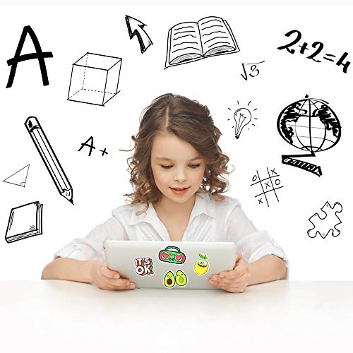 50Pcs Cute Vinyl Stickers Pack Waterproof for Laptop,Lovely Sticker Decals for Teen Girls,Computer,Skateboard, Luggage (Pink)