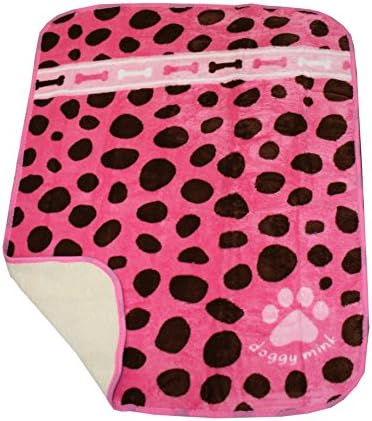 Doggy Blankets - Dots Pink