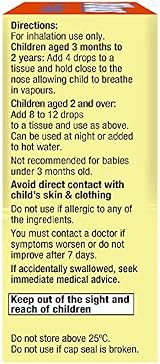 Olbas Oil For Children 12ml - Decongestant for Colds & Blocked Sinuses view 5