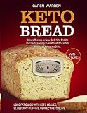 Keto Bread: Bakers Recipes for Low-Carb Keto Snacks and Treats for No Wheat, No Gluten, Paleo and Ke
