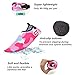 WXDZ Kids Water Shoes Swim Shoes Mutifunctional Quick Drying Barefoot Aqua Socks for Beach Pool, Pink, 5-5.5 M US Toddler