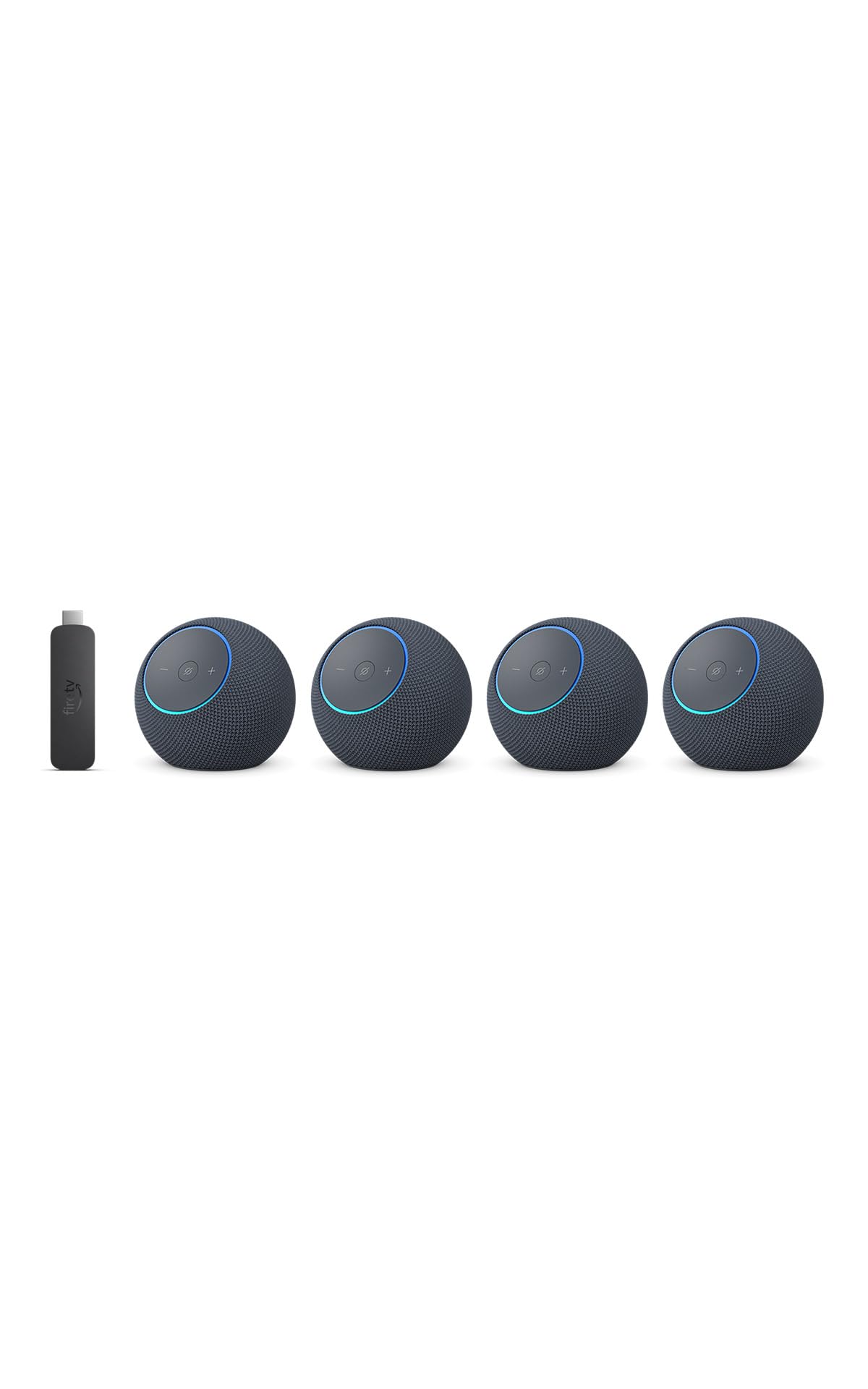 Alexa Home Theater Bundle: Includes Echo Dot Max (4), Graphite, and Fire TV Stick 4K Max