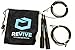 Revive Fitness Speed Jump Rope - Fast Metal Bearings and Adjustable Speed Cable to Help Master Double Unders - Great for WODs, MMA, Boxing, General Exercise, Cross Functional and Fitness Training – Includes *FREE* Carry Case – Extra Cable with Hardware – Rope Clips to Keep Your Speed Rope Tangle Free – 100% Lifetime Guarantee
