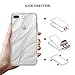 Ringke Flow Compatible with iPhone 8 Plus Case, iPhone 7 Plus Case Minimalist Wavy Textured Shock Absorption TPU Form Fitting Lightweight Drop Resistant Protection Design Cover (Clear)