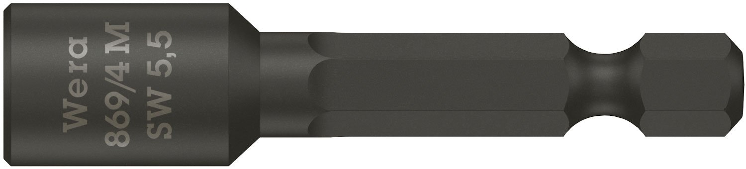 Wera 869/4 SB Nutsetter (Magnetic), 1/4" drive, 5.5x50mm, 05073500001