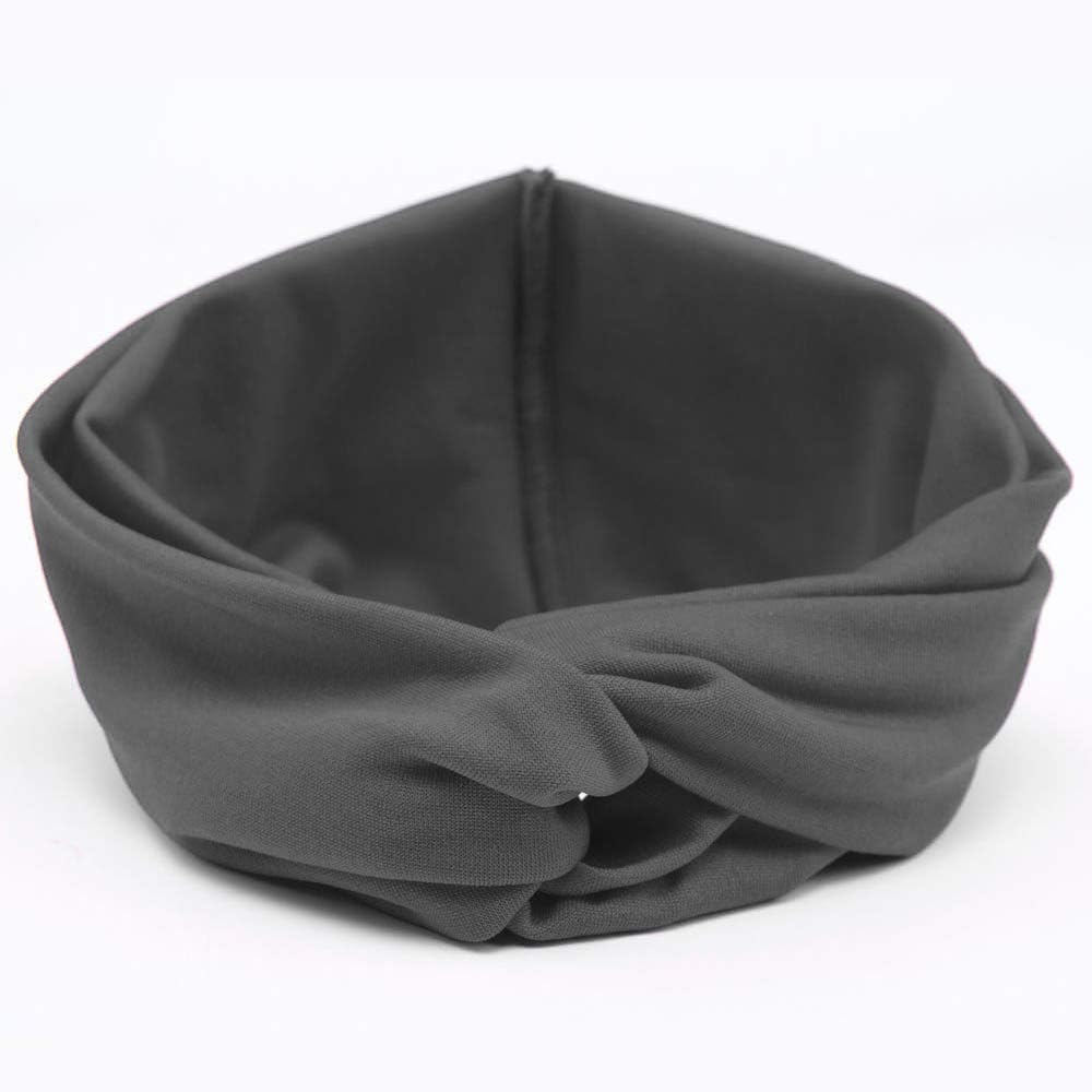 RIOSO Turban Headbands for Women Twisted Boho Headwrap Yoga Workout Sport Thick Head Bands(4 pack) at  Women’s Clothing store