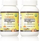 Turmeric Curcumin 1500mg 2 month supply 120 Veggie Capsules- with Piperine(Black Pepper) Extract