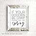 If Your Doodies Be Cray Please Use the Spray - Funny Bathroom Sign - Unframed 11x14 Art Print