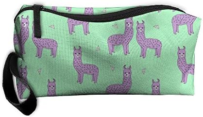 Cosmetic Bags Brush Pouch Alpaca Portable Makeup Bag Zipper Wallet Hangbag