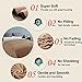 EASELAND Soft King Size Blanket All Season Warm Fuzzy Microplush Lightweight Thermal Fleece Blankets for Couch Bed Sofa,90x108 Inches,Camel