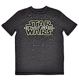 Star Wars Big Boys The Force Awakens Print Heathered T-Shirt
