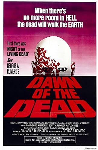 Dawn of the Dead, Movie Poster Replica 13 X 19" Photo Print