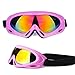 Feier Yusi Adult Professional Ski Goggles Snowmobile Snowboard Skate Snow Skiing Goggles with 100% UV400 Protection Bright lens TPC Frame Material Anti Sand Wind & UV Suitable Hiking Surfing Skiing