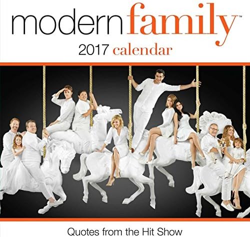 Modern Family: Quotes from the Hit Show 2017 Day-to-Day Desk Calendar, 5.5" x 5.5"